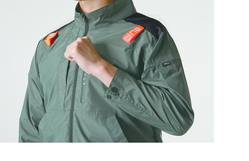 BURTLE Air Craft Блузон с длинным рукавом (унисекс) на Весну/Лето, Черный, AC2011, Размер 35 (XXL)