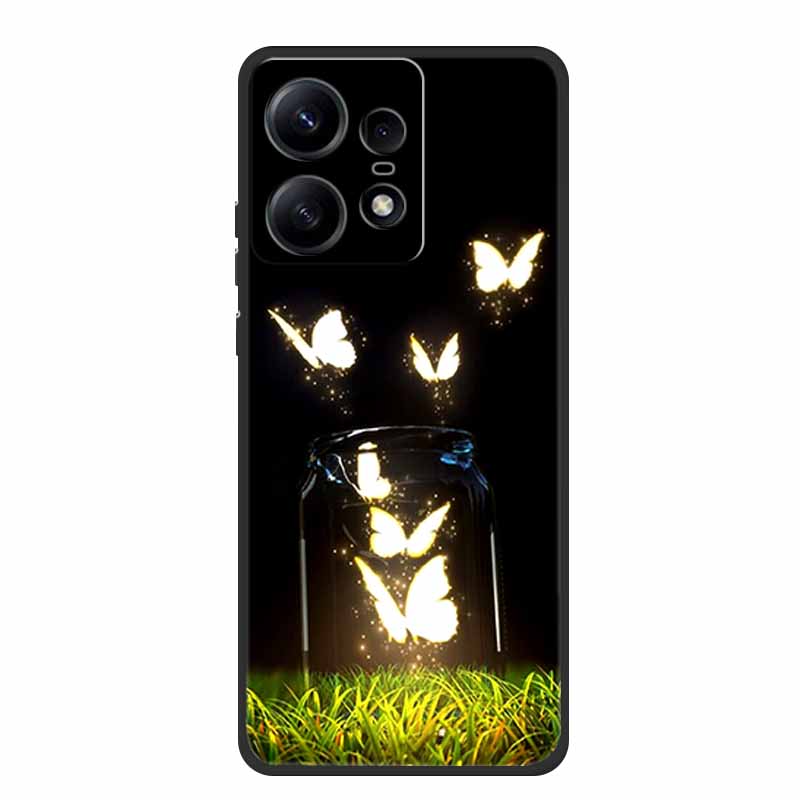 Для чехла Moto Edge 50 Pro Животные Мягкий силиконовый ТПУ Чехлы для телефона Задняя крышка Для Motorola Edge 50 Pro 5G Защитник Волк Крутой funda