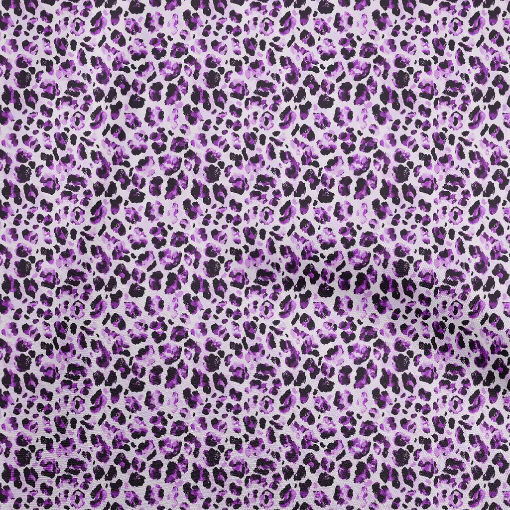 oneOone Cotton Flex Light Pink Fabric Animal Skin  Sewing Material Print Fabric By The Yard 40 Inch