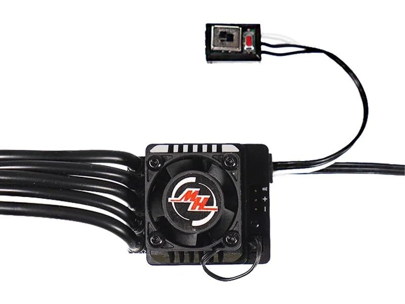 HOBBYWING XERUN XR10 Justock G3S [для масштаба 110, 112] Hobbywing RC XERUN Xerun ESC с умным вентилятором, защитой от перегрева, защитой от обратной полярности,