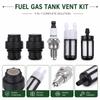 Fuel Tank Vent Kit For Stihl BG66 BG86 BR600 BR700 FC100 FC110 FS100 FS110 SR430 SR450 Replaces 00003505800 0000 350 5800 Parts