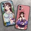 Чехол для телефона Mizuhara Chizuru из аниме «Девушка напрокат» для iPhone 17 Air 16 15 14 13 Pro Max 11 12 Черный силиконовый чехол