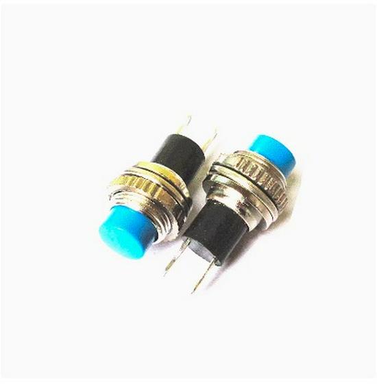 10MM Non-locking Self-reset Doorbell/Horn Button Switch DS-316/314