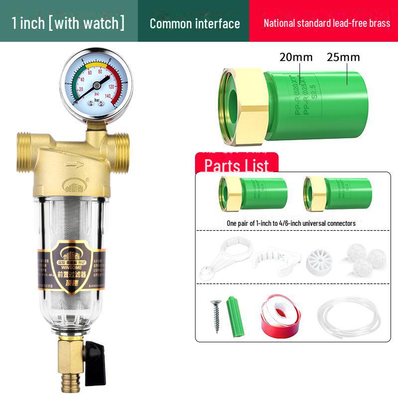 Высокоэффективный латунный элемент фильтра обратной промывки для бытового крана