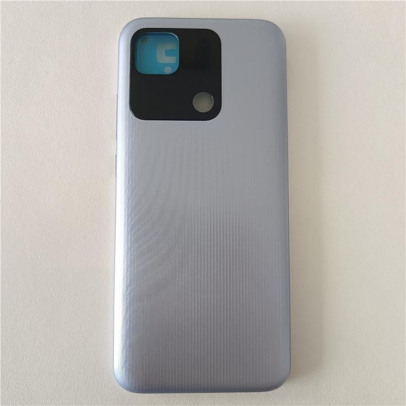 Оригинальная Новая Задняя Крышка Для Xiaomi Redmi 10A Крышка Аккумулятора Задняя Панель Корпуса с Рамкой Камеры Замена Линзы