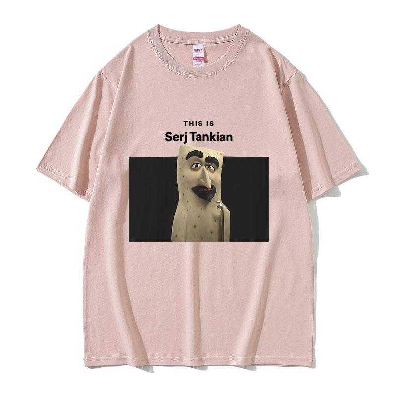 This Is Serj Tankian Funny Meme Tshirt System of A Down T Shirts Unisex Women 90s Vintage Rock Band Alternative Metal Music Tees