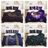 Three-Piece Good Night Series Moon And Stars Two-Piece Quilt Cover Bedding