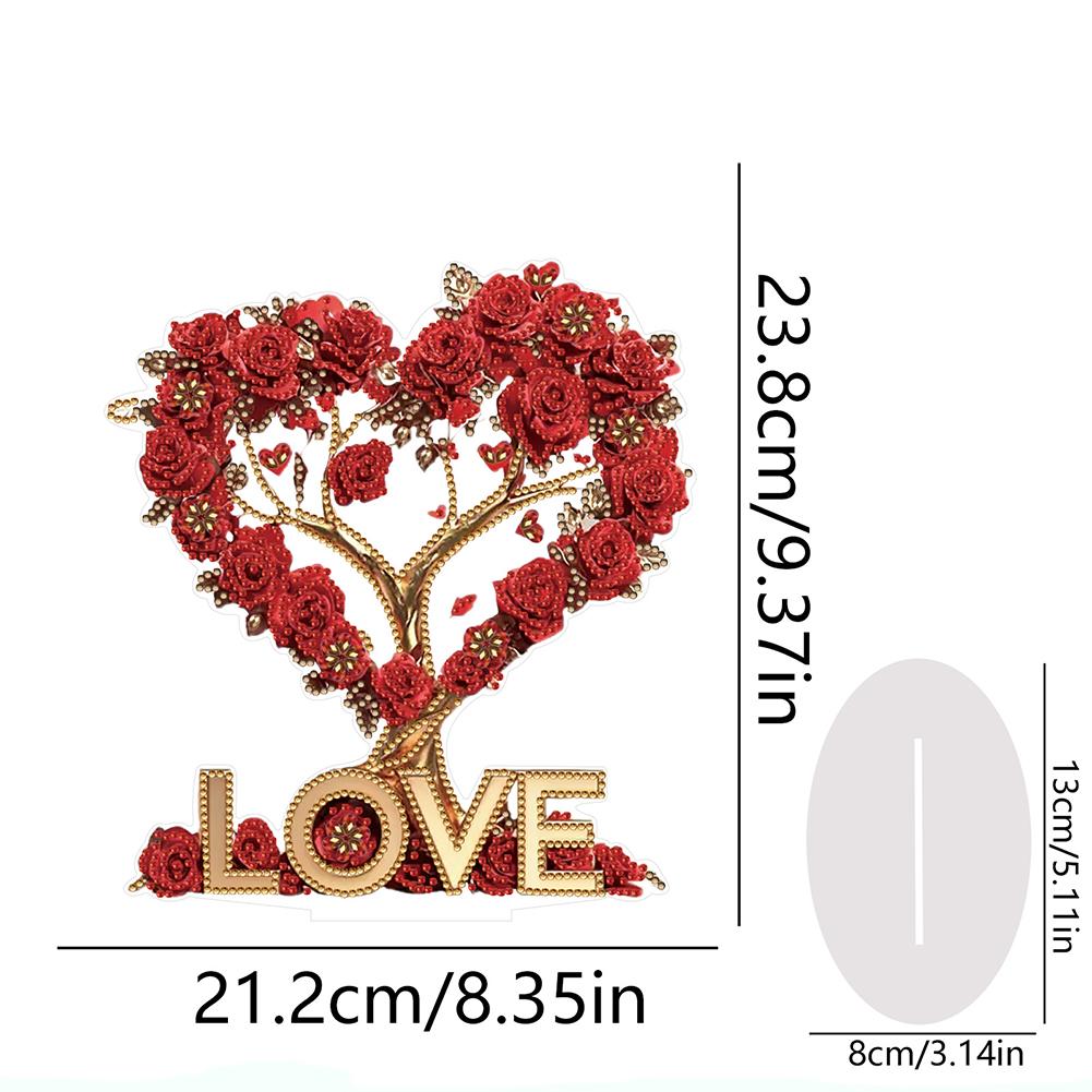 Animal Special Shape Diamond Painting Tabletop Ornaments Kit Table Top Diamond Painting Ornament Kits Bedroom Table Decoration