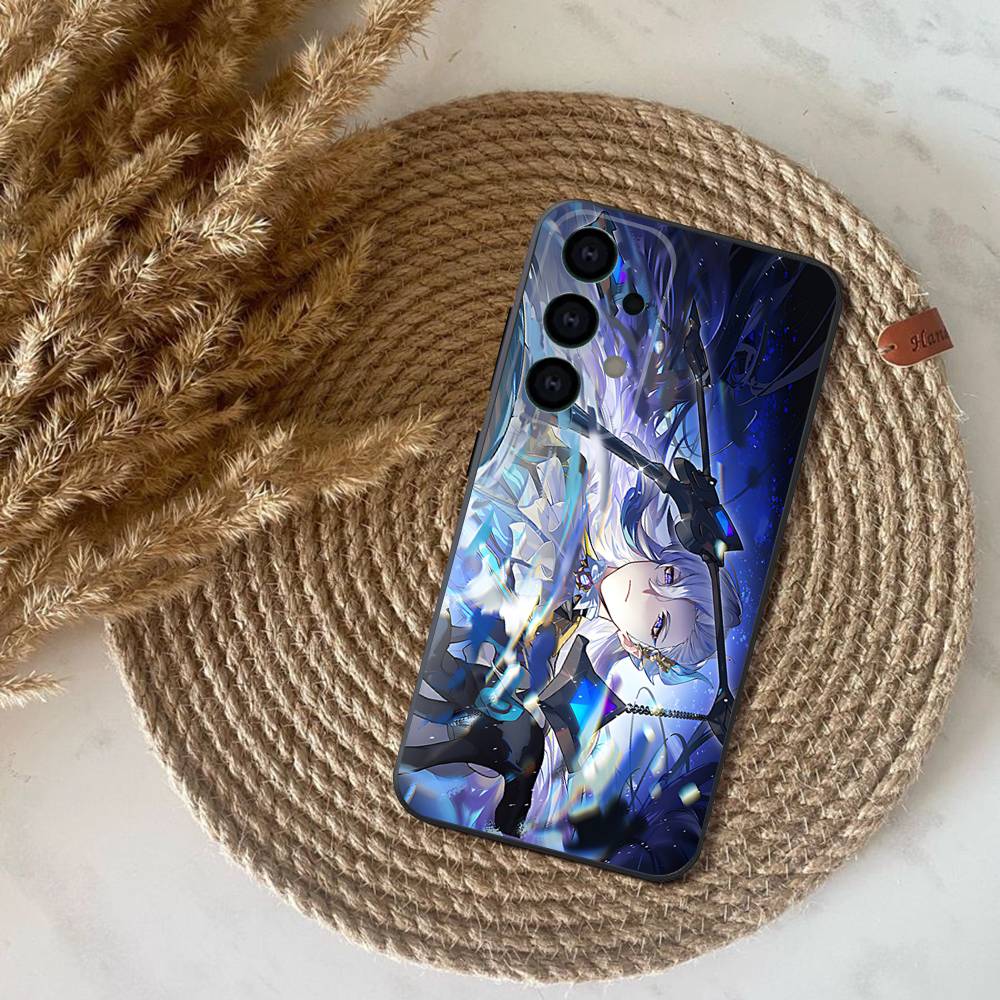 Genshin I-Impact Neuvillette Phone Case for Samsung S series s21 s22 s23 s24 s25 FE Plus Ultra TPU Soft to Skin-friendly case