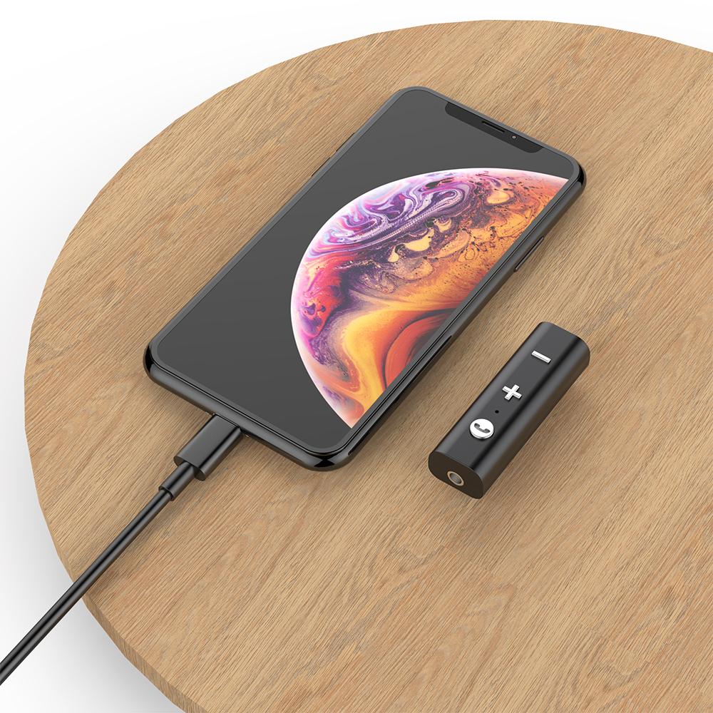 Адаптер Bluetooth 5.0, беспроводной аудиоприемник, разъем 3,5 мм, музыкальный приемник Bluetooth для наушников, автомобильный динамик, поддержка голосового вызова