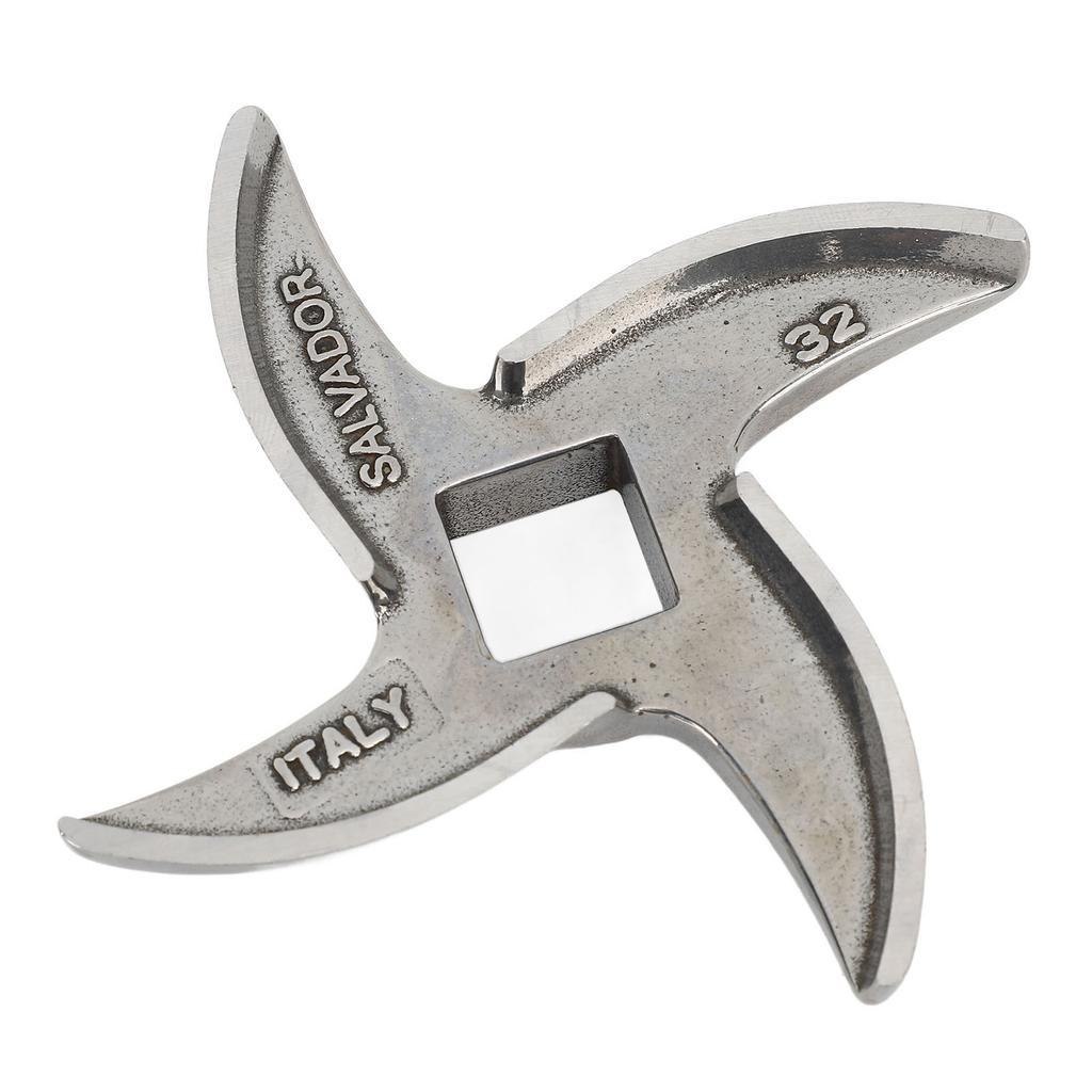 Meat Grinder Cutter Blade Size 32 Stainless Steel Meat Grinder Cutter Replacement Blade Part for