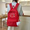 Школьная сумка новая hellokitty контрастного цвета рюкзак нейлоновый износостойкий легкий рюкзак школьная сумка для ученика средней школы