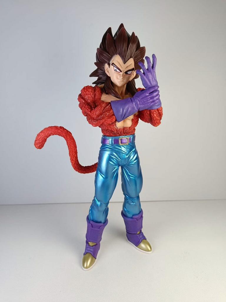 Super Ape Saiyan Gk Super Four Vegeta, Standing Position, Tide Play Tabletop Model Ornament, Boxed Figure