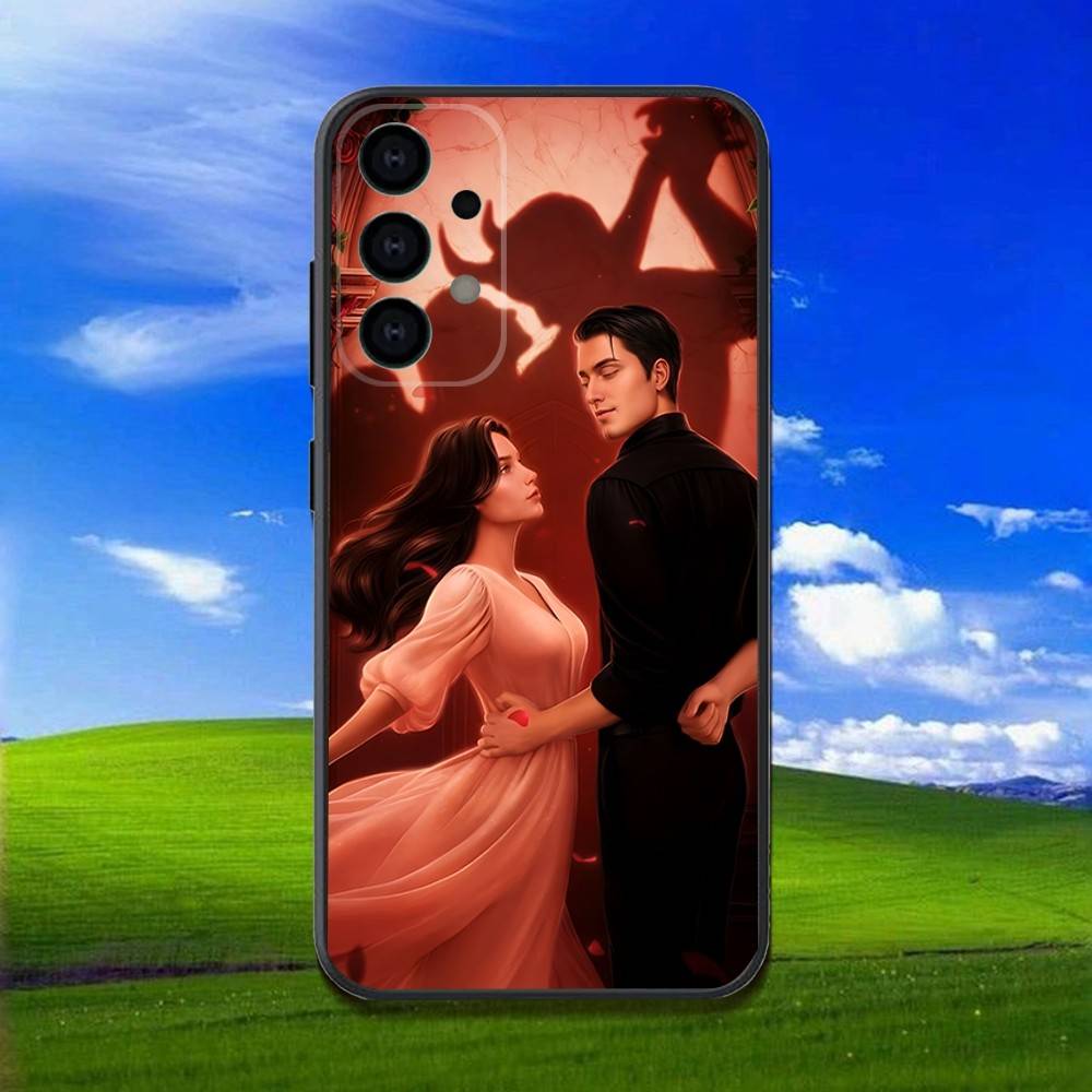 Чехол для телефона Romance Club для Samsung Galaxy A13, A21s, A22, A31, A32, A52, A53, A71, A80, Мягкий черный корпус