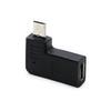 Compactly USB Type C Female To Micros USB Male Converter Right Angle USB C To Micros USB Adapter For Easy Connection