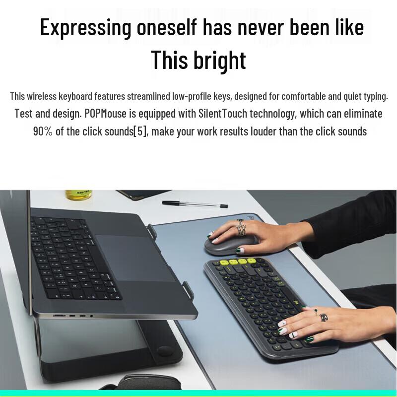Logitech G POP Keys Wireless Bluetooth Keyboard