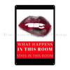 What Happens In This Room Stays In This Room Metal Sign Living Room Designing Cinema Wall Mural Cinema Tin Sign Poster