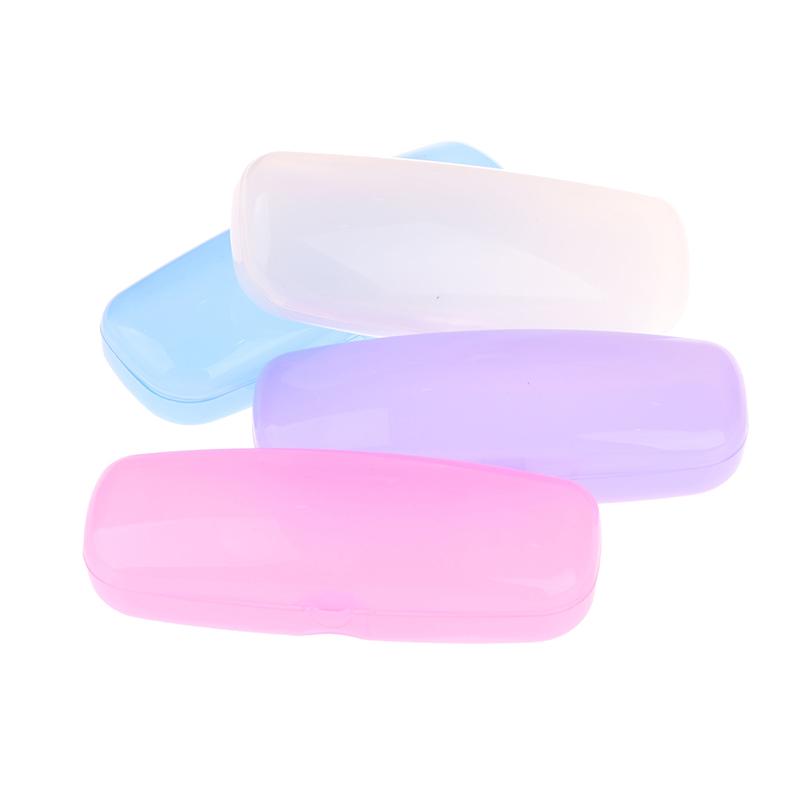 Transparent Glasses Case Frosted Plastic Hard Sunglasses Case For Glasses Protector Box Portable Eyeglasses Case Eyewear Box