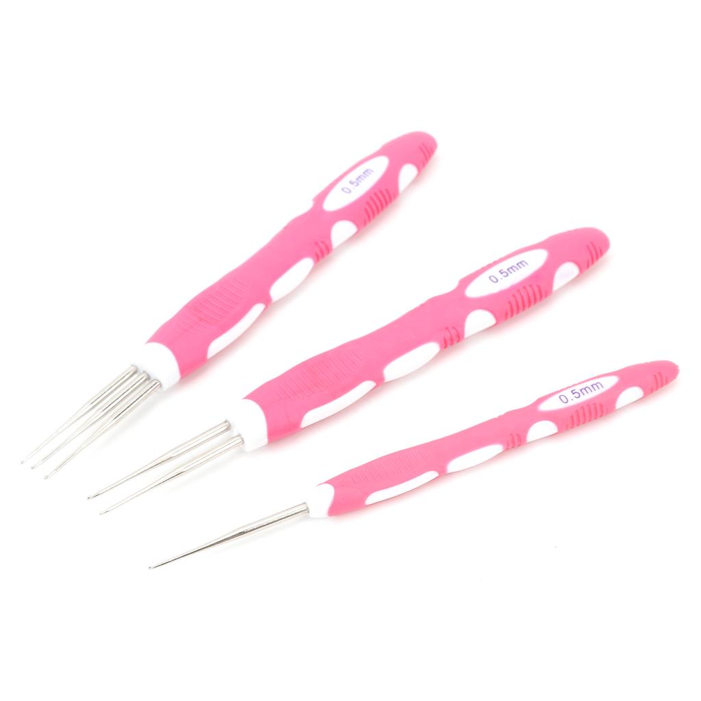 Крючок для дредов 0,5 мм Быстрое плетение Износостойкий Длительный срок службы Дреды тоже переплетены