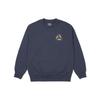 Palace FW21 Базовый свитшот с логотипом Tri-Ferg Унисекс Свитшот Темно-синий P21CW010