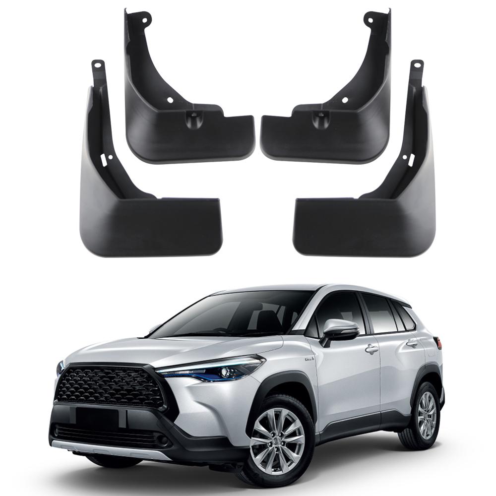 Для Toyota Corolla Cross 2020 2021 2022 2023 2024 Брызговики 4 шт. Передние Задние Защитные Кожухи Грязезащитные Фартуки