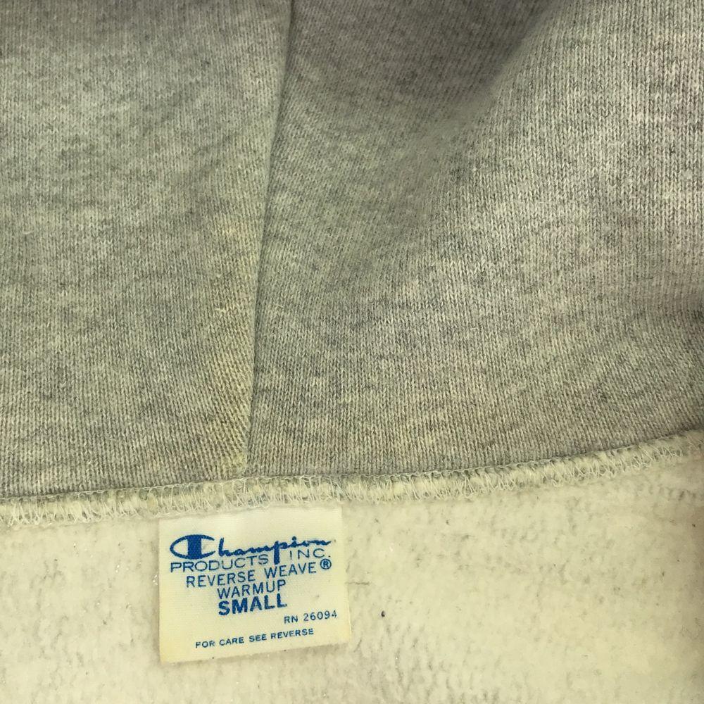 Champion Реплика монохромного синего свитшота с длинным рукавом Reverse Weave на молнии, мужской, б/у