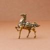 Brass War Horse Small Ornament Home Desktop Decoration Retro Pure Copper Horse Crafts Copper Figurines Enthusiasts Collect