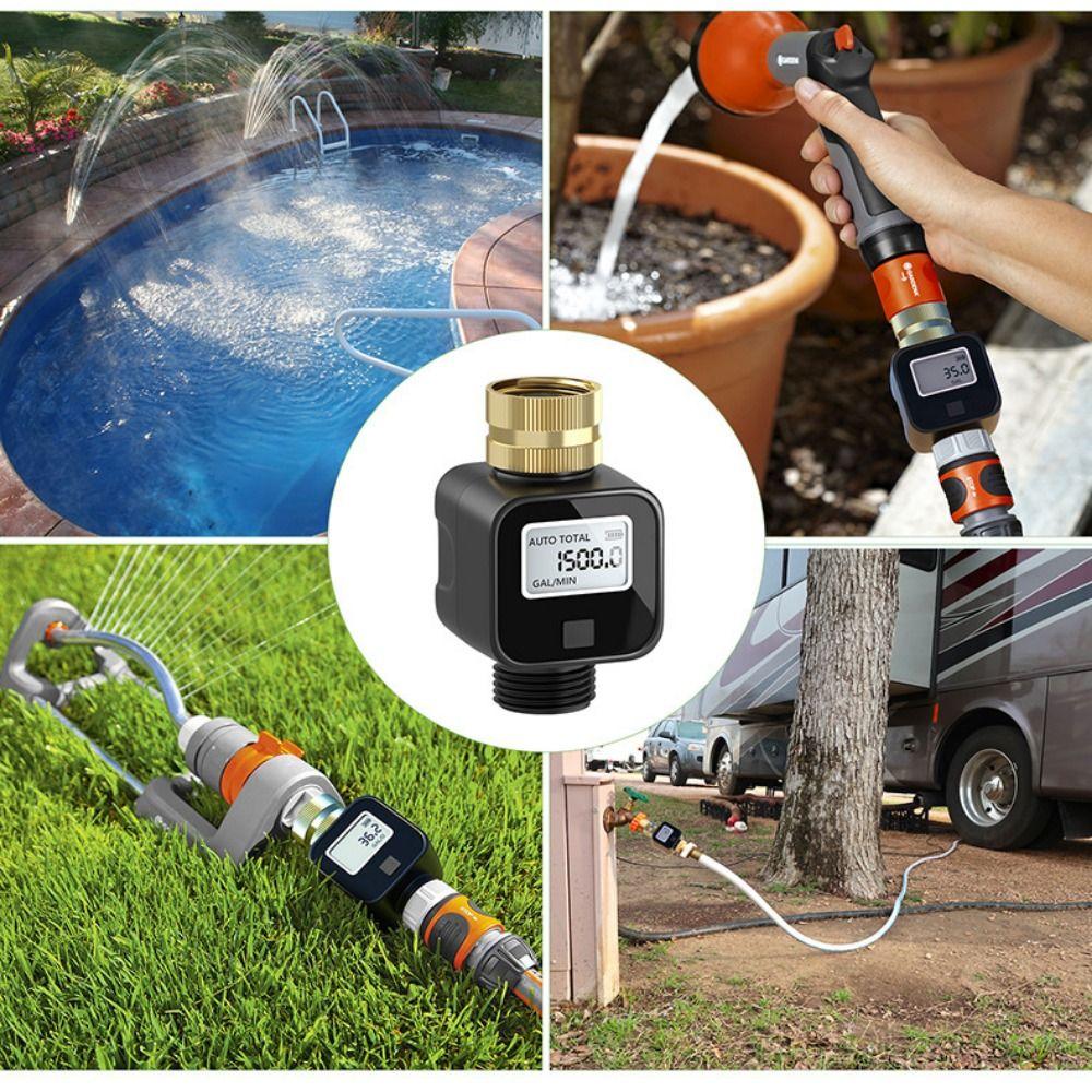 High Accuracy Digital Flowmeter Water Consumption Meter Water Consumption Measurement