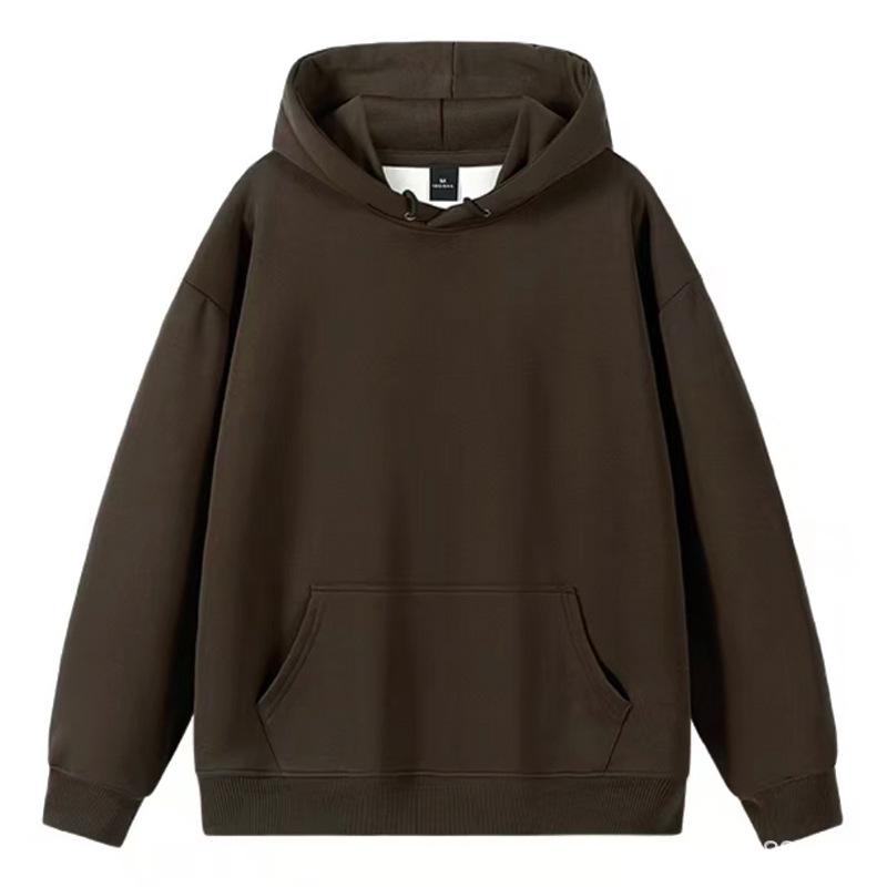 Женское хлопковое худи в стиле кэжуал - Длинный рукав, Свободный крой, Корейская осенняя мода