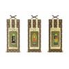 Jodo Sect" Original Hanging Scroll Set of 3 (20s) (Height 20cm) Amitabha Buddha, Honen Shonin, and Zendo Daishi (3 Pieces)