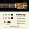 KAMAKA S-3 Tenor 4 Strings Ukulele String Set for Tenor Ukulele