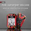 Для IGPSPORT BSC200 Велосипедный GPS сенсорный экран декоративная наклейка Водонепроницаемая и устойчивая к царапинам доступны варианты с индивидуальным дизайном