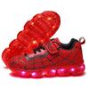 Best-Selling Children's LED Light-Up Shoes – USB Rechargeable Spider Design Sports Sneakers for Boys and Girls
