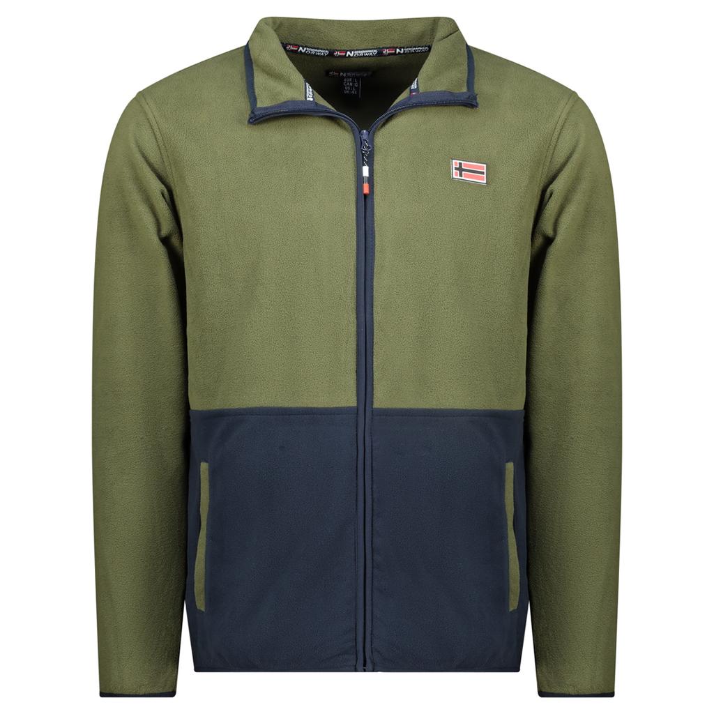 Polar Męski Geographical Norway Touki Fz Kaki Db Men 233 kaki (WZ6702H/GN-Kaki)