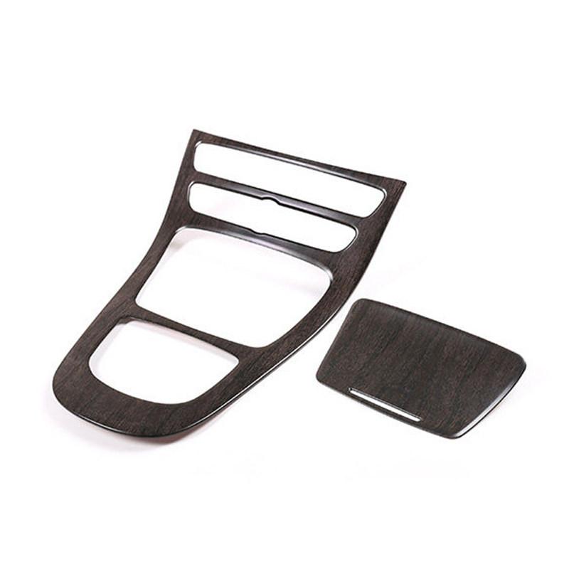 For Mercedes Benz E Class W213 S213 A238 C238 2019 2020 2021 ABS Car Interior Center Console Gear Shift Panel Cover Sticker Trim