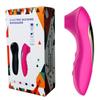 Russian Trade Silicone Teasing Massager: Rechargeable Vibrating Erotic Device for Women