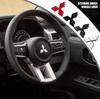 Наклейка-крышка на руль с логотипом автомобиля, аксессуары для Mitsubishi 9 Ralliart X EX ASX Colt Outlander Pajero Lancer Eclipse