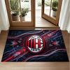Ковер из хрустального велюра в дизайне AC Milan, мягкий декоративный коврик для прихожей спальни