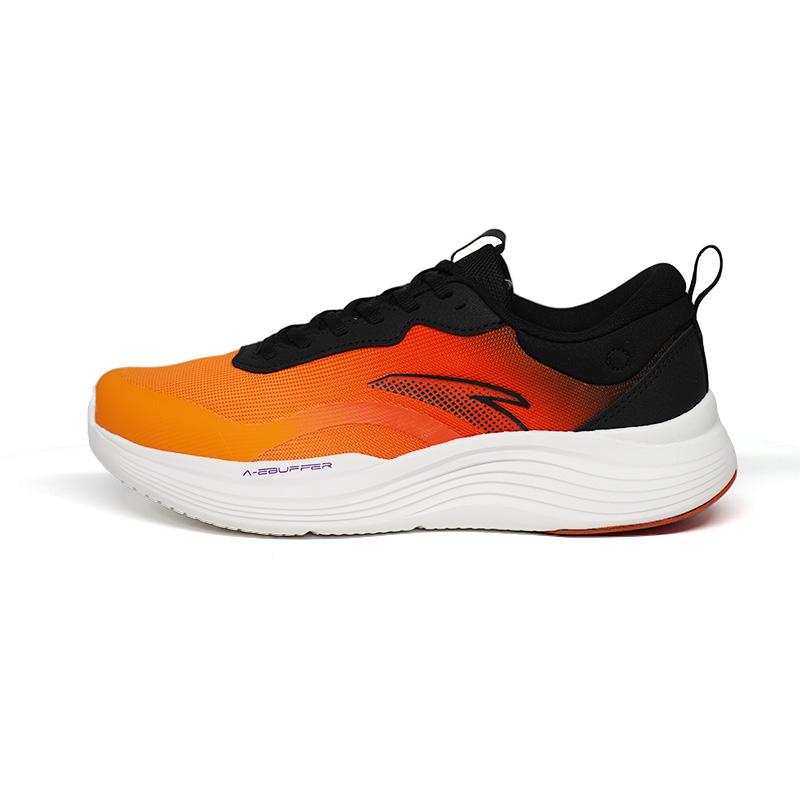 Anta Wuyue Wangyue Men Low Top Running Shoes Sunrise Orange Black Tangerine 112617766R-4