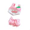 2 Pieces Doll Vest And Shorts Set for Creative Dress Up - DIY Accessories Dolls