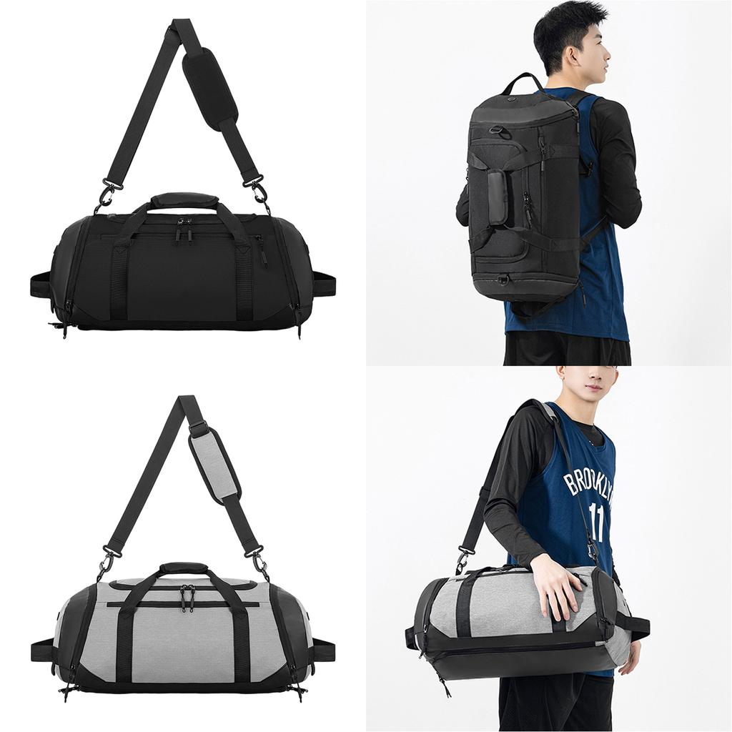 Gym Sport Bag Dry Wet Separated Waterproof Large Sports Duffel Bag Training Handbag with Shoes Compartment for Sports