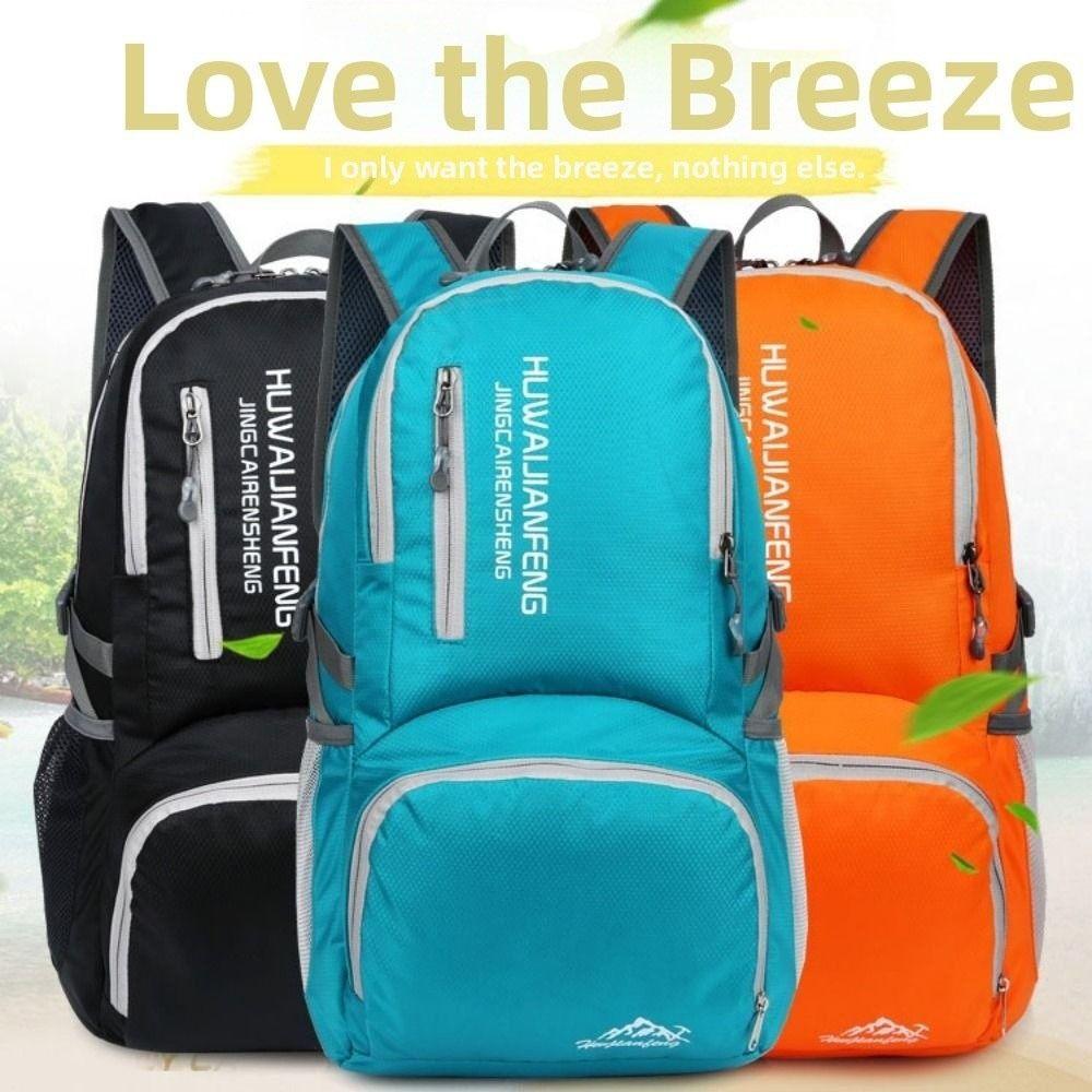 Ultralight Unisex Backpack Foldable Cycling Hiking Camping Day Bag  Suitable for Both Men
