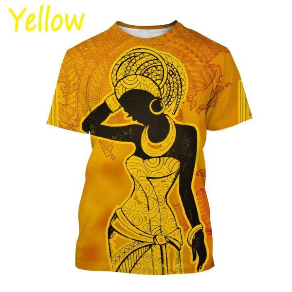 Тенденционные поступления, этническая стильная футболка с принтом и 3D графикой, африканская мужская модная уличная одежда с короткими рукавами, футболки, топы