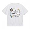 Women's Fashion Comfy Breathable Classic T-Shirt Name Theme Graphic Printed Tee