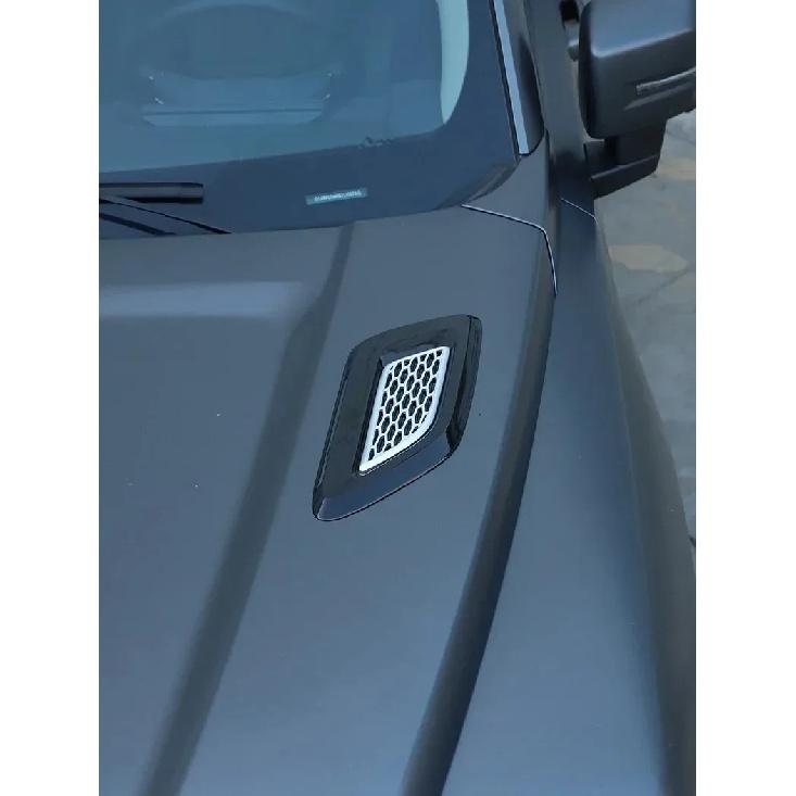 Car Hood Air Vent Cover Trim For Harvard H9 2024-2026 ABS Black Exterior Car Accessories