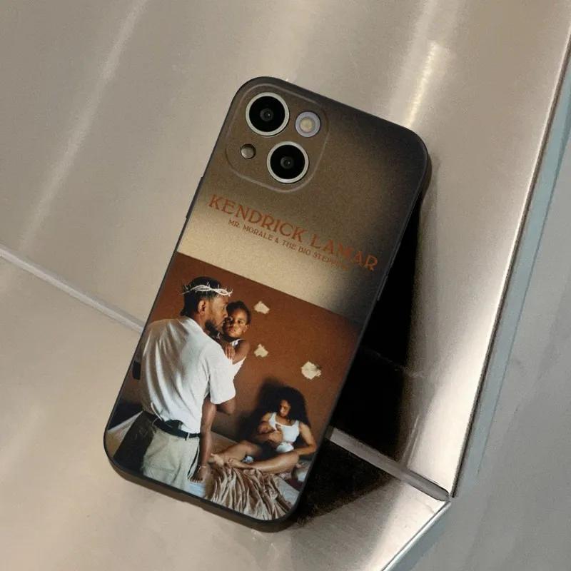 Чехол для телефона Kendrick Lamar Для iPhone 16 promax 15pro 14pro iphone 13 pro iphone 11 12 promax 15Plus XR XS MINI SE Черные Чехлы