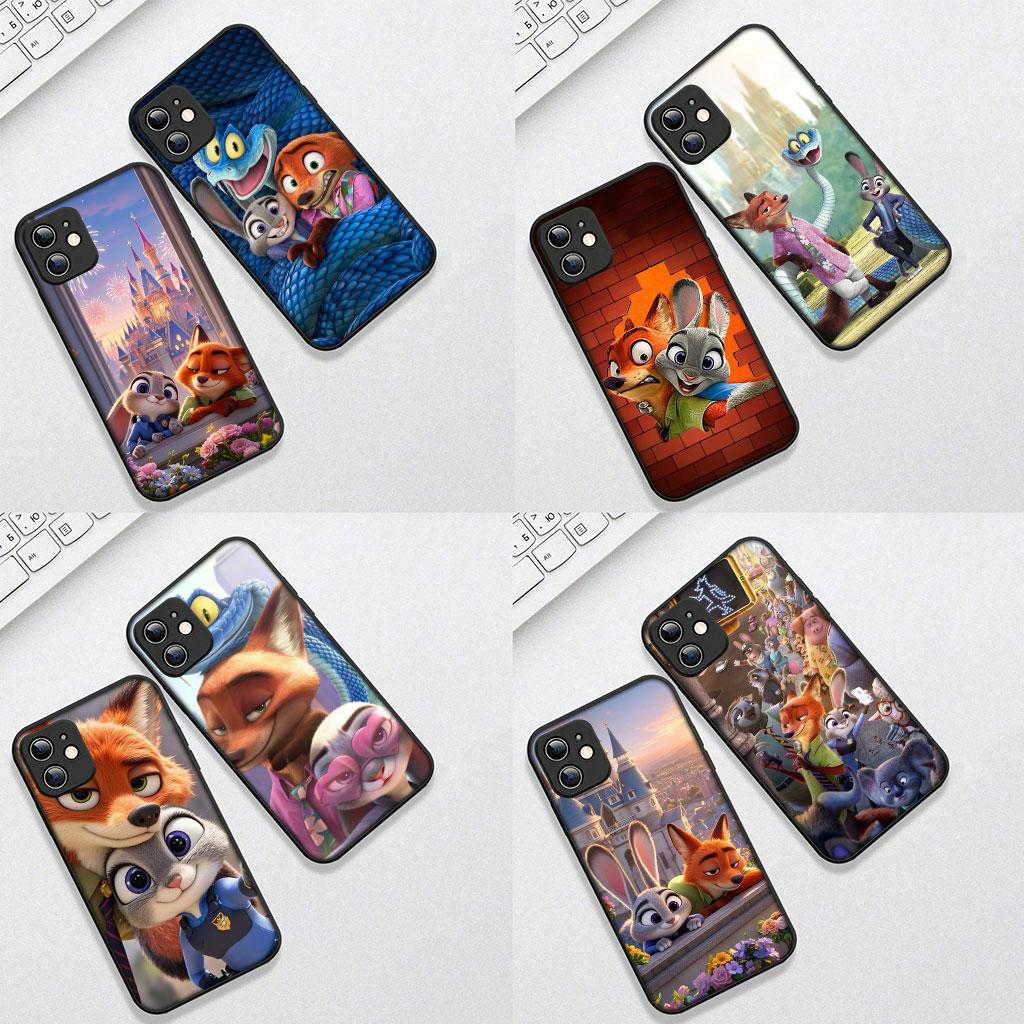 Чехол Judy Zootopia Nick Garys 2 для Samsung Galaxy Note 20 Ultra 10 8 9 S10 Plus Lite S8 A70 A24 A25 S10E A21S A37 A57 A55 A7