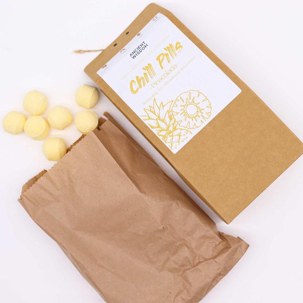 Bath Bombs Gift Set, Pina Colada 350g