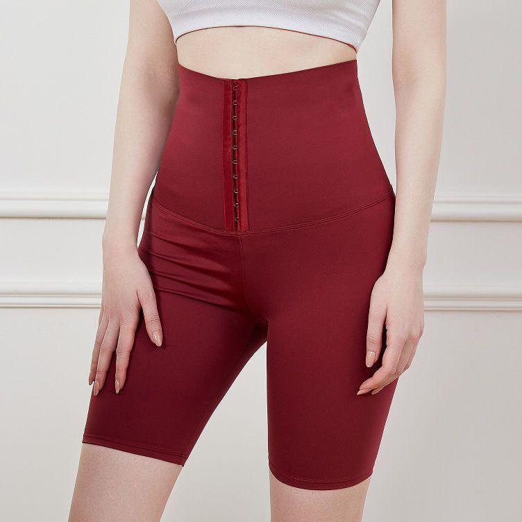 High-waisted Tight-fitting Shark Pants Tummy-busting Yoga and Fitness