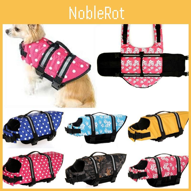 Жилет для собаки Спасательный жилет для питомца Топ Безопасность Светоотражающая полоса Страховочный Плавательная одежда